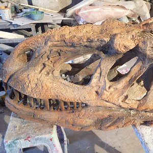 Cuộc sống-kích thước khủng long Bảo tàng hóa thạch hiển thị trong nhà sợi thủy tinh T-REX Triceratops đầu Skeleton cho cuộc phiêu lưu công viên - Product Image 2