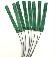 Offre Spéciale 433MHz 100mm Longueur de câble Mini petite taille LTE Flex PCB FPC Antenne Compatible avec les connecteurs U.FL UFL MHF1 MHF4