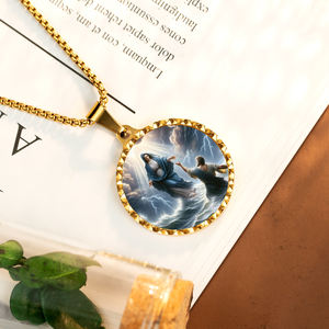 GIVELUCK İsa kolye bakire Mary dini kolye katolik dini öğeler kolye bakire Mary kolye - Product Image 1