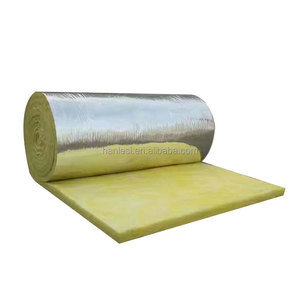 Aislamiento Térmico, Rollo de Lana de Vidrio de 24 kg/m3 con Revestimiento de Lámina de Aluminio para Techos de Estructuras Metálicas de Fábrica - Product Image 1