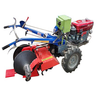 Motoculteur diesel agricole de haute qualité, mini-tracteur portatif pour labourage, à bas prix