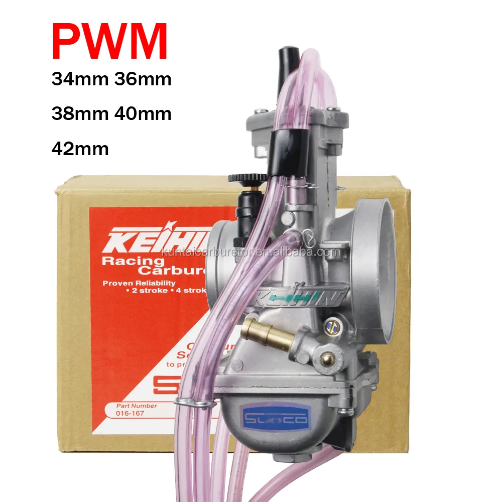 Pwm Racing Carb 34 36 38 40 42Mm Carburateur Voor Honda Yamaha Suzuki Kawasaki Ktm Motorfiets Scooter Utv Atv dirt Bike Mx Offroad