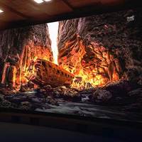 Pantalla LED Virtual XR, Fondo de Pantalla LED Curvo de Bajo Consumo, Video Wall Plano HD 7680HZ 24bit, Pantalla LED Interior Personalizada para Centros Comerciales