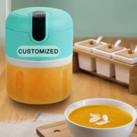 Vente flash - Mini robot culinaire électronique portable USB pour la maison, gadgets de cuisine, presse-ail, hachoir à ail électrique
