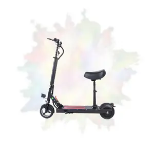 EU/美国仓库成人电动踏板车两轮出售，廉价踏板车电动可折叠，带座椅的电动踏板车现货