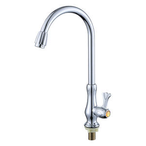 Grifo de Cocina Monomando con Rotación de 360 Grados, Montaje en Encimera, Válvula de Cerámica, Estilo Tradicional - Product Image 2