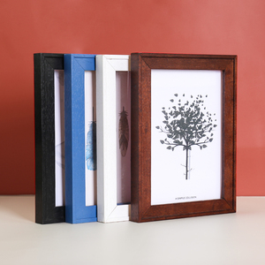 5 Colors Black White Solid Wood A1 A2 A3 <strong>A4</strong> 8X10 11X14 Inch Picture Photo <strong>Frame</strong> <strong>with</strong> Mat <strong>Mount</strong> - Product Image 3