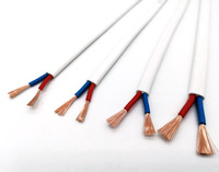 Hoch flexibler Kabel draht 2*0,3 0,5 0,75 Flach kabel Rvvb Flache PVC-Isolierung Mantel Stromkabel Kupfer Elektrischer Draht