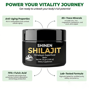 Pâte de <span class=keywords><strong>Shilajit</strong></span>, extrait de <span class=keywords><strong>Shilajit</strong></span>, compléments alimentaires, minéraux multiples, acide fulvique, résine de <span class=keywords><strong>Shilajit</strong></span> - Product Image 6