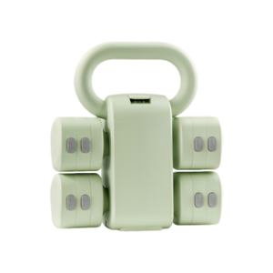 CZFIT Set 2 in 1 di Manubri e Kettlebell Staccabili e Regolabili, Attrezzatura Portatile per Allenamento di Forza e Fitness a Casa - Product Image 3