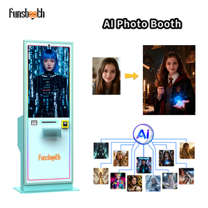 Cabina de Fotos Inteligente con IA 2025, Máquina Automática para Cambiar la Imagen del Rostro, Impresión Instantánea, Cabina de Fotos con IA para Eventos - Product Image 3