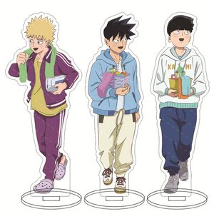 Set de 3 Figuras Acrílicas de Personajes de Anime Mob Psycho 100, Diseño OEM/ODM, Adorno de Escritorio - Product Image 1