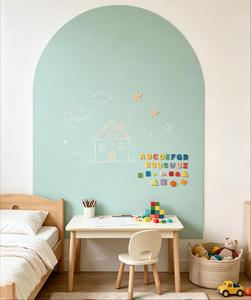 Adesivo Murale Magnetico Arcuato, Lavagna Adesiva Personalizzabile in Dimensioni e Colore per <span class=keywords><strong>Cucina</strong></span> - Product Image 2