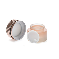 Ensembles de bouteilles en verre cosmétiques de luxe 30g 50g 40ml 100ml 120ml Pot en verre d'usine Bouteille de lotion crème pour le visage soins de la peau
