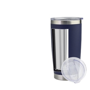 Vaso de Viaje Personalizado de Acero Inoxidable de 20 oz, Taza de Café con Aislamiento al Vacío de Doble Pared y Pajita, Capacidad de 350 ml - Product Image 4