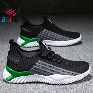 รองเท้ากีฬาผ้าถักแบบตาข่าย ดีไซน์ใหม่ทันสมัยปี 2020 สำหรับผู้ชาย - Product Image 6