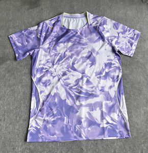 Maillot de football d'extérieur Corée du Sud Nouvelle Saison 2026 Col Rond Unisexe Manches Courtes Imprimé Séchage Rapide Uniforme Européen pour l'été - Product Image 2