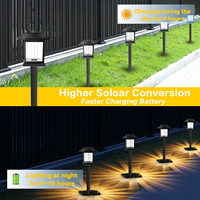 Nouveau extérieur IP65 étanche à la pluie solaire LED pelouse lumière petite lumière de jardin carrée pour maison palais jardin étanche caractéristiques
