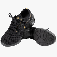 Chaussures de marche multifonctionnelles pour femmes, respirantes, en maille, avec semelle fendue, coussin d'air, doublure synthétique en PU, semelle en caoutchouc