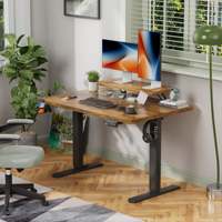 AJUNION Table de bureau écologique réglable en hauteur motorisée intelligente pour bureau à domicile