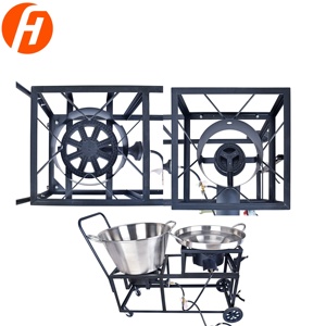 Estufa de Gas propano para exteriores de 2 quemadores, cocina de soporte de alta presión para patio trasero, cocina, Camping, elaboración casera, enlatado de langosta - Product Image 5