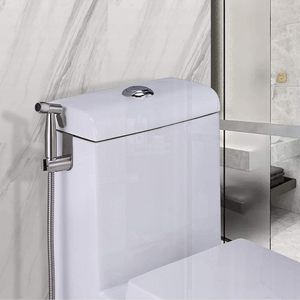 Pulvérisateur de bidet manuel à haute pression en acier inoxydable 304, écologique et moderne, pour salle de bain - Product Image 4