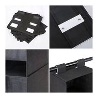 Organisateur de placard suspendu à 6 étagères / Rangement suspendu pliable en tissu non tissé