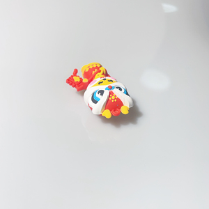 Llavero Personalizado con Diseño de Danza del León - Colgante para Llaves de Coche, Adorno Decorativo para <span class=keywords><strong>Mochila</strong></span> Hecho de PVC o Resina - Product Image 3