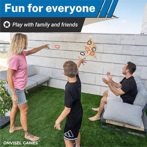 Jeu <span class=keywords><strong>de</strong></span> lancer d'anneaux en bois en promotion – Jeu familial pour enfants, idéal pour les fêtes – Catégorie <span class=keywords><strong>Jeux</strong></span> <span class=keywords><strong>de</strong></span> <span class=keywords><strong>société</strong></span> sur <span class=keywords><strong>Amazon</strong></span> - Product Image 2