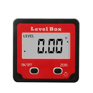 digital inclinometer with back light digital level box with magnetic mini digital protractor woodworking tools