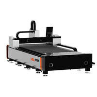 Machine de découpe laser CNC à fibre 1000W à faible coût, petite taille, pour stockage de feuilles, signalétique, format 1300-2500mm, prend en charge les formats AI et BMP