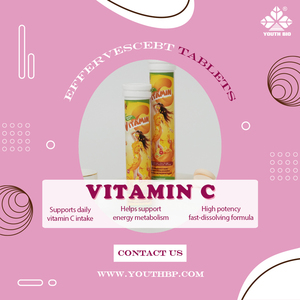 Vitamina C D3 Efervescente Orgánica, Superalimento, Anclaje Estructural para el Mercado del Bienestar, OEM Personalizado, Venta al por Mayor, Exportación, 1000mg - Product Image 3