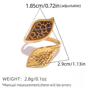 2025 Leopard <strong>Ring</strong> for Women Finger Trendy <strong>Stack</strong> Design Non Tarnish Cheap Heart <strong>Rings</strong> Classic Antique Style Jewelry ALN2512585 - Product Image 5
