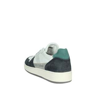วันที่ รองเท้าผ้าใบ Donna รุ่น W411-C2-VC-WG สีขาวน้ำเงินทรง Chunky - Product Image 2