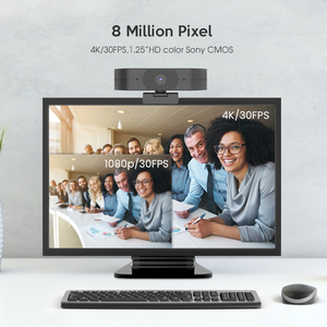 Webcam 4K PDAF avec télécommande MT938PRO, qualité Ultra HD 4K, double microphone 4K/12MP, miroir numérique verrouillable 5x - Product Image 4