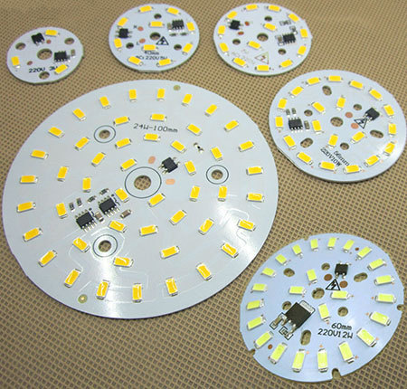 Numeric digit display digital number sign led clock circuit board