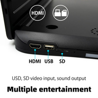 Android 12 Flip Down 11,6 Zoll IPS HD Weitwinkel Bus Auto Dach halterung Decke Auto Monitor
