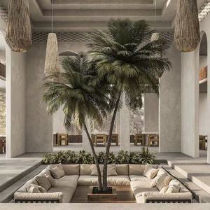Большой кованый пейзаж кокосовое дерево Зеленые растения для кемпинга торговый центр выставочный зал или Рождественский Выпускной атмосферный Декор - Product Image 2