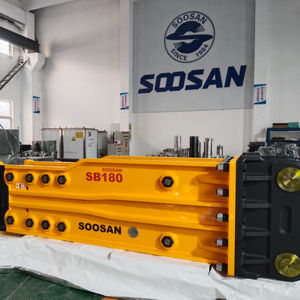 Martillo hidráulico tipo superior SOOSAN S180 con características estándar incluidas Garantía de un mes - Product Image 1