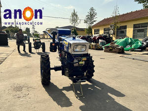 Tracteurs agricoles ANON 22hp à prix avantageux, 2 roues, long manche, démarrage électrique/manuel, équipement de tracteur agricole à pied à vendre - Product Image 2