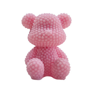 El yapımı inci ayı kokulu aromaterapi mum ev doğum günü hediyesi dumansız ev dekor mum - Product Image 6