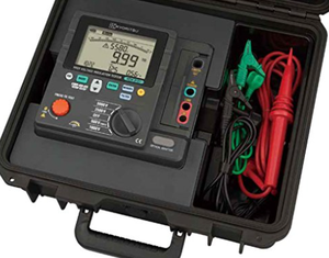 Probador de Aislamiento de Alto Voltaje Kyoritsu KEW 3127 Original de Fábrica, 5000V, 10T Máx., 5mA Cortocircuito, PI/DAR/DD/SV/R - Product Image 2
