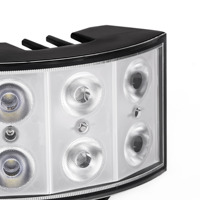 Projecteur ultra-large 60W 4000Lm pour tracteur, éclairage de dôme