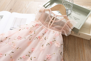 white christmas dresses Baby Girl Floral Print Lace Patchwork Design O-Neck Dress 80 (9-12M) / Green main image 0