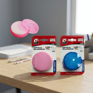 Spugna Umida Erpsl 66mm Blu Rosa Colori Misti Multiuso Super Assorbente per Pulizie Ufficio - Product Image 3