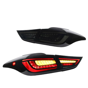 Feux arrière combinés à LED pour voiture, feux latéraux arrière à LED dynamiques, feux arrière à LED pour <span class=keywords><strong>sacoche</strong></span> de <span class=keywords><strong>moto</strong></span> pour Hyundai Elantra - Product Image 5