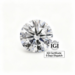 Diamant de laboratoire cultivé de 1 carat, taille brillant rond, couleur D incolore, pureté VVS1 VVS2 - Product Image 2