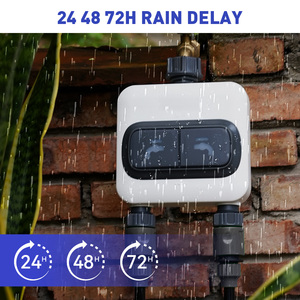 בקר השקיה חכם <span class=keywords><strong>Rainpoint</strong></span> עם WIFI, אזור אחד, טיימר מים, צינור, מתזים, פלסטיק, לגינה - Product Image 5