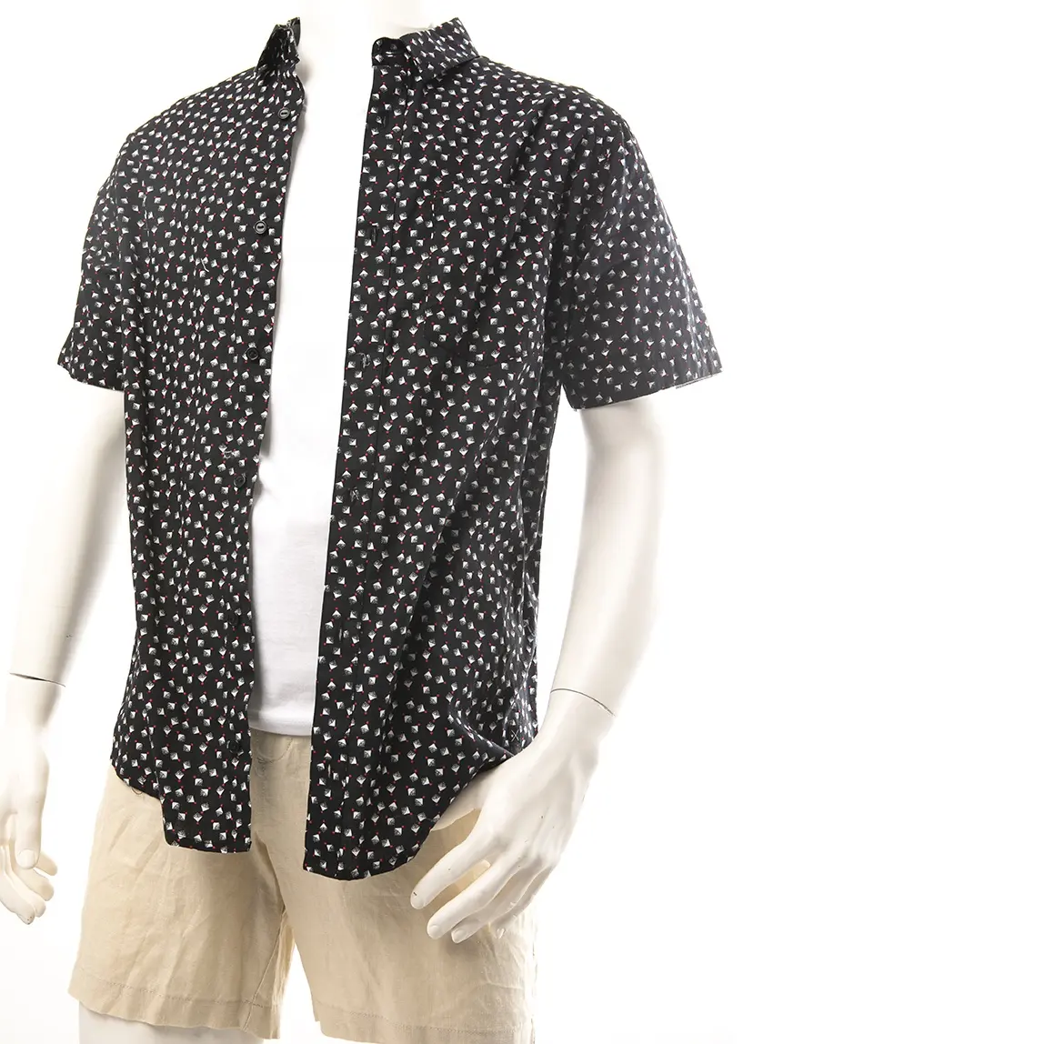 Wear Button Down Aloha Woven Rayon Hawaiian Shirts Wholesale For Mens