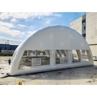 Tente dôme grande taille personnalisée couverture de piscine gonflable à bulles transparentes dôme pour l'hiver